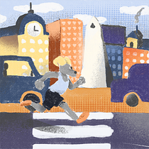 Mi Proyecto del curso: Ilustración digital con texturas en Photoshop. Un progetto di Disegno, Disegno artistico, Disegno digitale, Illustrazione digitale e Pittura digitale di nalirossi - 13.08.2020