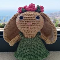 Mi Proyecto del curso: Amigurumi: creación de personajes con ganchillo. Character Design, DIY, and Fiber Arts project by veronicascartayac - 08.25.2020