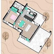 Mi Proyecto del curso: Ilustración digital de proyectos arquitectónicos. Architecture, and Architectural Illustration project by Nicole Eujenio - 08.14.2020