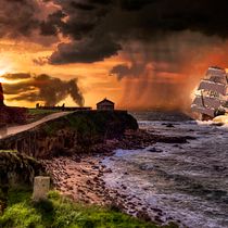 Mi Proyecto del curso: Matte painting cinematográfico. Photographic Composition project by Raul Alfaya - 08.14.2020