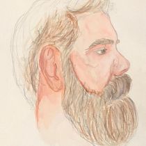 Mi Proyecto del curso: Cuaderno de retratos en acuarela. Portrait Drawing, and Watercolor Painting project by sergi_santiago8 - 08.14.2020