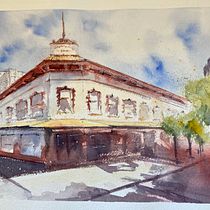 My project in Architectural Sketching with Watercolor and Ink course. Pintura em aquarela projeto de s_design_mg - 15.08.2020