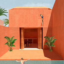 Mi Proyecto del curso: Representación gráfica de proyectos arquitectónicos. Un projet de Architecture, Architecture numérique et Illustration architecturale de Danna Salvador - 15.08.2020