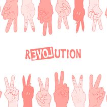REVOLUTION - El idioma del amor. Script, Traditional illustration, and Digital Illustration project by Mateo Jiménez Rodríguez - 08.15.2020