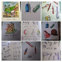 Un barrio atemporal, con lugares y recuerdos... Ein Projekt aus dem Bereich Zeichnung von Alejandro Bottini Bulit - 24.08.2020