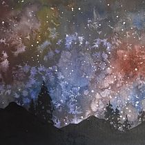 My project in Modern Watercolor Techniques course. Watercolor Painting project by usha_dewani7 - 08.15.2020