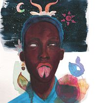 Meu projeto do curso: Retrato ilustrado em aquarela. Un proyecto de Creatividad de Lia Nebes - 15.08.2020