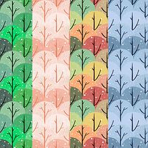 Meu projeto do curso: Design de padrões ilustrados. Traditional illustration project by Lorraiyne Ruiz - 08.15.2020