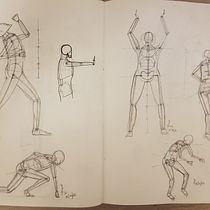 emroru: Dibujos Anatómico. Sketching project by Emilio Romero - 08.16.2020