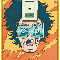 ojos de videotape. Een project van Fotografische compositie, Traditionele illustratie y Kleurentheorie van G. M. - 16.08.2020