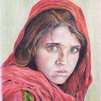 Mi Proyecto del curso:  Retrato realista con lápices de colores. Portrait Drawing project by Luis Aguilar - 08.18.2020