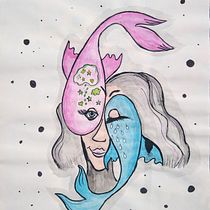 Mi Proyecto del curso: Técnicas de ilustración para desbloquear tu creatividad. Fine Arts, Drawing, Pencil Drawing, Artistic Drawing, and Traditional illustration project by Adriana Tiralongo - 08.17.2020