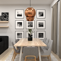 Remodelación vivienda. Un projet de 3D, Architecture d'intérieur , et Conception 3D de Clara Torrelles Justicia - 17.08.2020