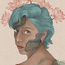 Mi Proyecto del curso: Retrato ilustrado con Procreate. Traditional illustration project by mariasotodelage - 08.17.2020