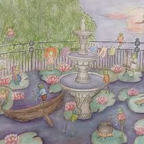 My project in Watercolor Coloring for Comics and Illustrations course. Comic, and Traditional illustration project by Radka Kalpakova - 08.17.2020