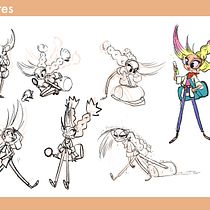Character Design Project . Un proyecto de Diseño de personajes de Ludovica Ottaviani - 17.08.2020
