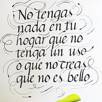 Mi Proyecto del curso: Introducción a la caligrafía itálica Ein Projekt aus dem Bereich Kalligrafie, T und pografie von Margarita Muñoz - 17.08.2020