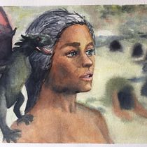 Mi Proyecto del curso: Ilustración con acuarela: recrea tus escenas más icónicas. Un progetto di Cinema, video e TV e Pittura ad acquerello di Mateo Díaz - 18.08.2020