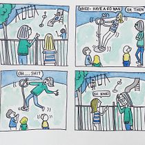 My project in Introduction to Autobiographical Comics course. Un projet de B , et e dessinée de amawebs2 - 18.08.2020