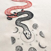 Mi Proyecto del curso: Introducción al bordado en blackwork. Un proyecto de Bordado de Maria Fernanda Bedoya - 18.08.2020