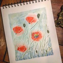 Mi Proyecto del curso: Creación de paletas de color con acuarela. Watercolor Painting project by Pamela Carrasco - 08.18.2020