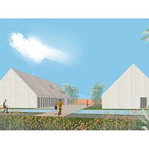 My project in Architectural Visualization Using Digital Collage course :) . Un projet de Collage de Miloš Šaradin - 19.08.2020