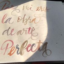 Mi Proyecto del curso: Caligrafía itálica con brush pen Ein Projekt aus dem Bereich  von Lizbeth M. Islas - 19.08.2020
