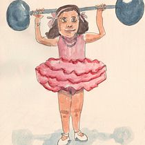 Mi Proyecto del curso: Gimnasio de ilustración. Traditional illustration, and Watercolor Painting project by Gwendoline Franzin - 08.19.2020