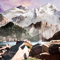Mi Proyecto del curso: Matte Painting: creando mundos fotorrealistas. Digital Illustration project by Luis Fer Echevarría Valls - 08.19.2020