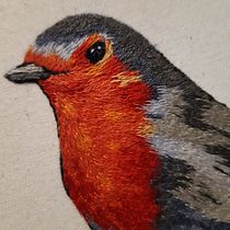 Mi Proyecto del curso: Pintar con hilo: técnicas de ilustración textil. Embroider, and Design project by Catherine Ortega - 08.20.2020