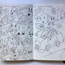 My project in The Art of Sketching: Transform Your Doodles into Art course Ein Projekt aus dem Bereich Sketchbook von Ryan Taggart - 20.08.2020