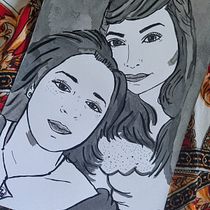 Meu projeto do curso: Ilustração em nanquim com influência japonesa. Traditional illustration & Ink Illustration project by dianabc10 - 08.20.2020