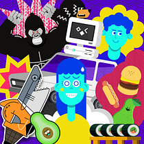 El Sr. Tiburón. Creativit, Logo Design, Character Design, Graphic Design, Digital Illustration, Vector Illustration, Br, ing & Identit project by Mauricio López González - 08.20.2020