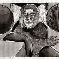 Meu projeto do curso: Ilustração em nanquim com influência japonesa. Ink Illustration project by Juliana Gonçalves - 08.22.2020