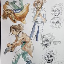 Mi Proyecto del curso: Creación de personajes manga. Drawing project by Fernando Antonio - 08.21.2020