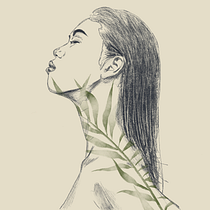 Illustrated Portraits with Procreate course.  project by Chynna Gonzalez - 08.21.2020