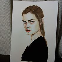 Mi Proyecto del curso: Retrato en acuarela a partir de una fotografía.  project by richigelvez - 08.22.2020