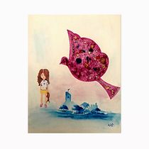 Proyecto: La princesita del prendedor. Children's Illustration project by mtrbcn78 - 10.07.2020