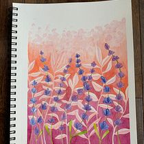 My project in Negative Watercolor Painting for Botanical Illustration course Ein Projekt aus dem Bereich Aquarellmalerei von bvicuska - 22.08.2020
