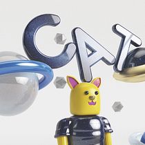 Mi Proyecto del curso: Gato Galáctico . 3D Character Design, and 3D project by Danilo Yucailla - 08.24.2020