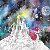 "Hello Starchild". Un progetto di Pittura ad acquerello di emmadelosme - 22.08.2020