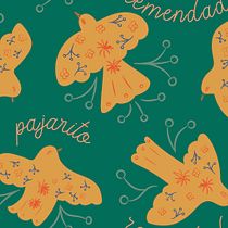 Mi Proyecto del curso: Diseño de patrones ilustrados. Pattern Design project by Constanza Gatti Bovo - 08.24.2020