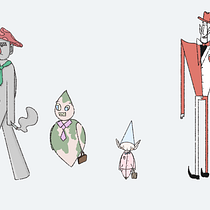 mi proyecto del curso: fábrica de personajes ilustrados. Digital Drawing project by ilucsy - 08.23.2020