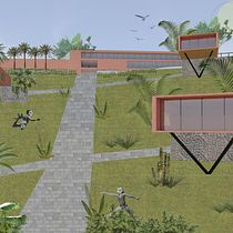 Mi Proyecto del curso: Representación gráfica de proyectos arquitectónicos . Un projet de Architecture, Architecture numérique , et Collage de SARAH TIO - 23.08.2020
