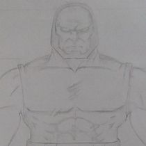 anatomía de un superhéroe : Darkseid . Un progetto di Artigianato di Doug Cantuña - 25.08.2020