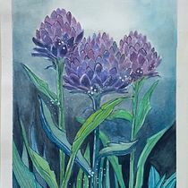 Técnicas de acuarela en negativo para ilustración botánica Ein Projekt aus dem Bereich Bildende Künste, Skizzenentwurf, Concept Art, Kreativität, Traditionelle Illustration, Botanische Illustration und Sketchbook von Delmy Alvarenga - 23.08.2020