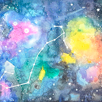 Meu projeto do curso: Técnicas modernas de aquarela. Un progetto di Pittura ad acquerello di Jéssica Muzy - 24.08.2020