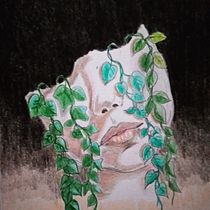 Mi Proyecto del curso: Retrato creativo en claroscuro con lápiz. Un projet de Dessin de portrait de yacqueline_andrade - 24.08.2020