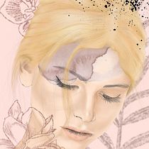 My project in Illustrated Portraits with Procreate course. Artistic Drawing project by Ana Borges - 08.24.2020
