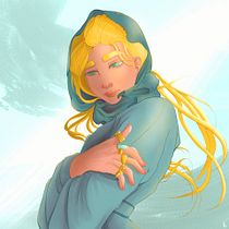 My project in Female Character Portraits in Procreate course. Digital Drawing project by Bianca - 10.18.2020